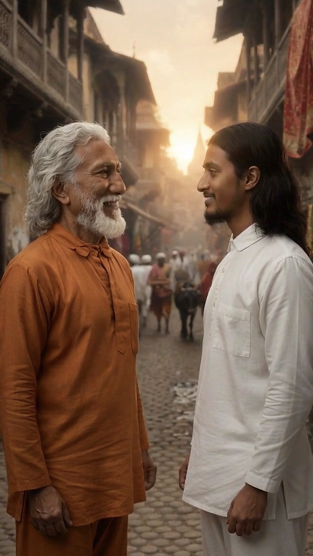 I see my Guru for the first time