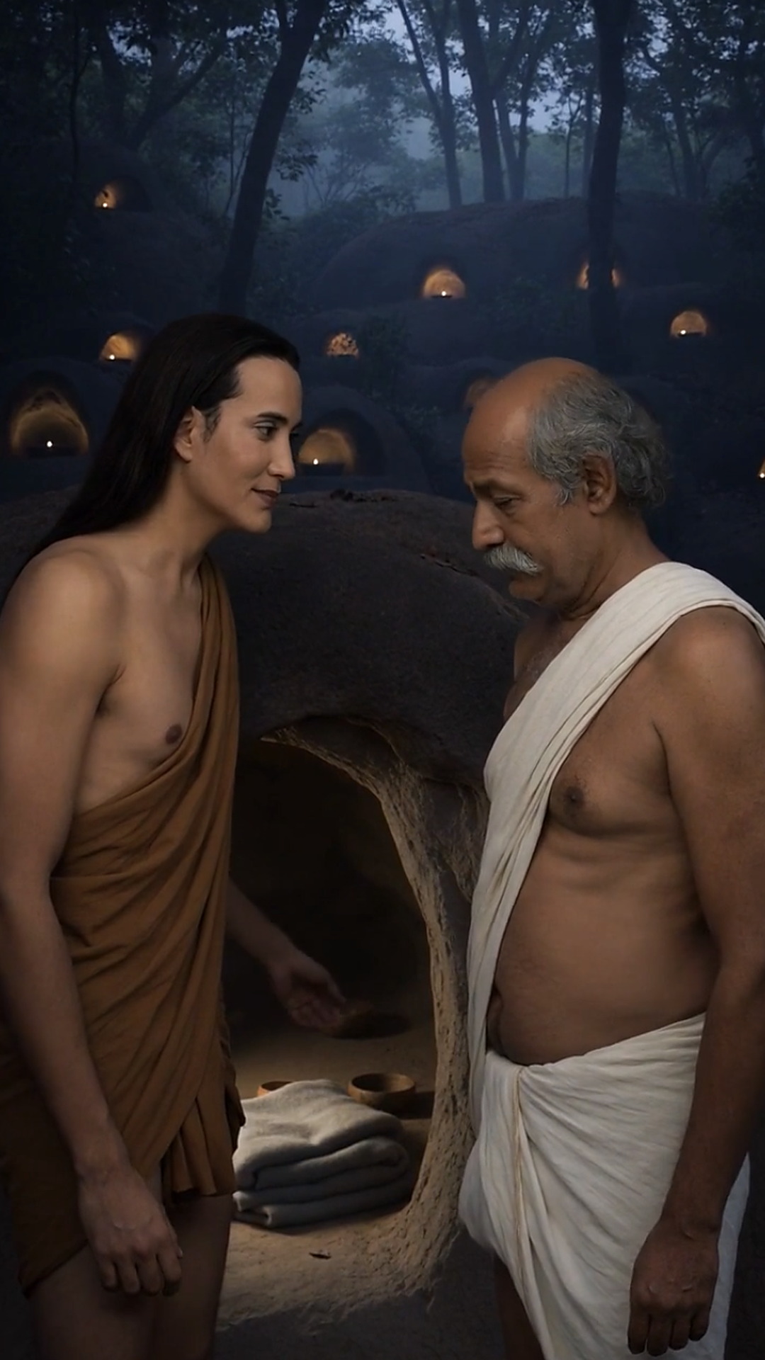 The cave of past lives