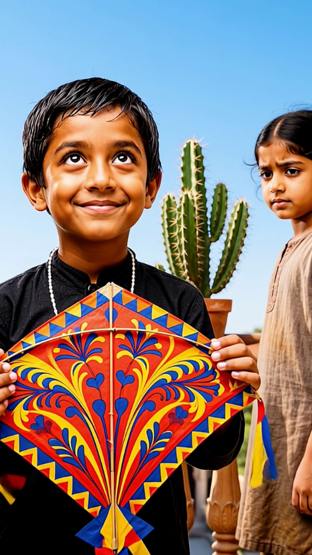 The kite of the Divine Mother