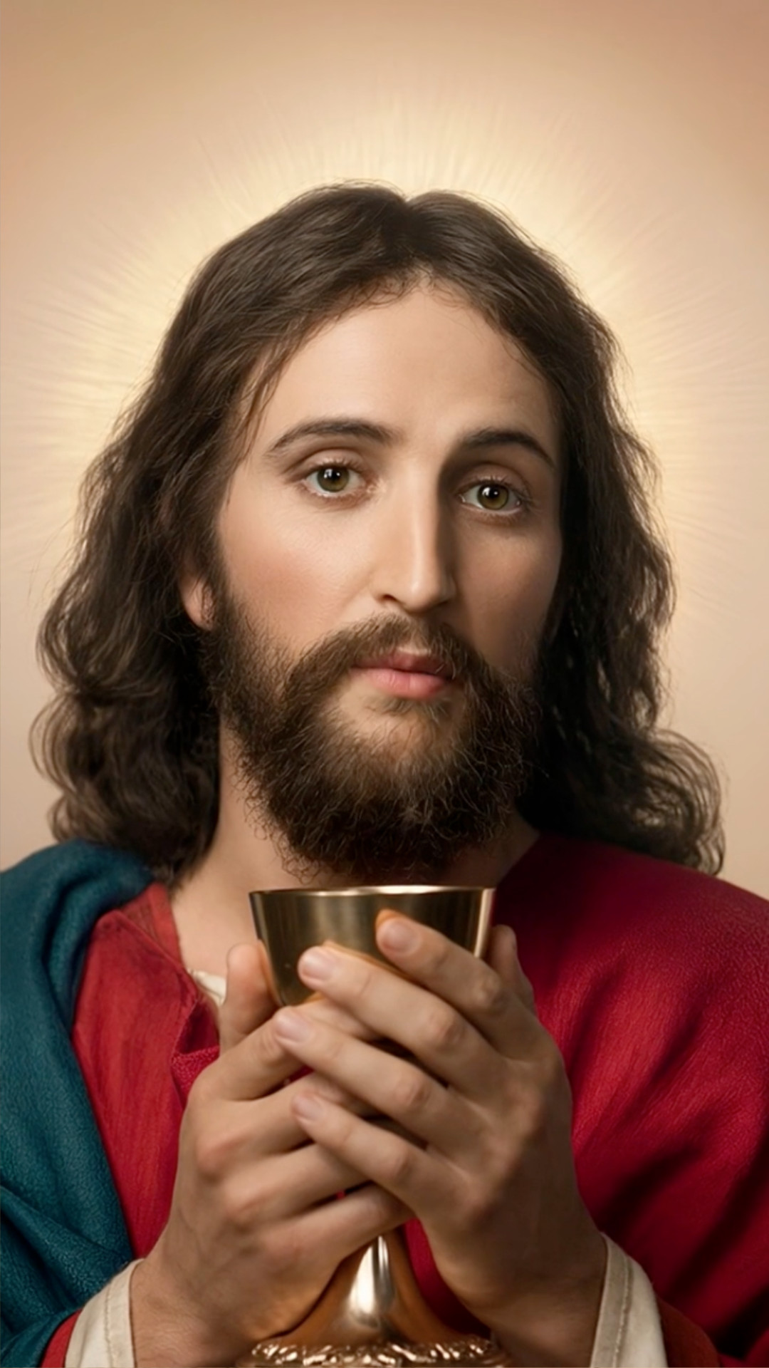 Christ appears to Yogananda as he writes The Second Coming of Christ